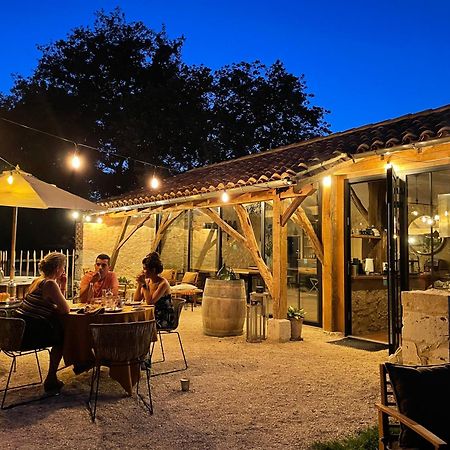 Dome Insolite Lichen Jacuzzi Et Petits-Dejeuners Inclus Gondrin ภายนอก รูปภาพ