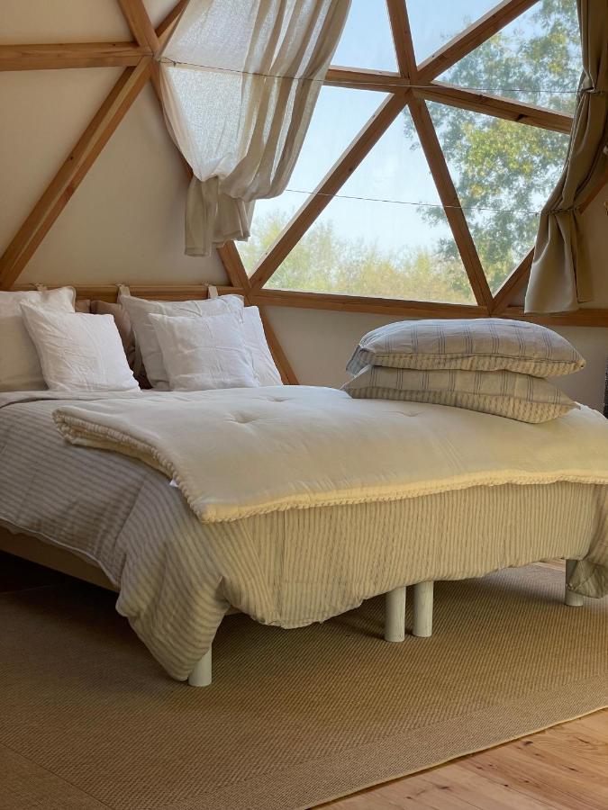 Dome Insolite Lichen Jacuzzi Et Petits-Dejeuners Inclus Gondrin ภายนอก รูปภาพ
