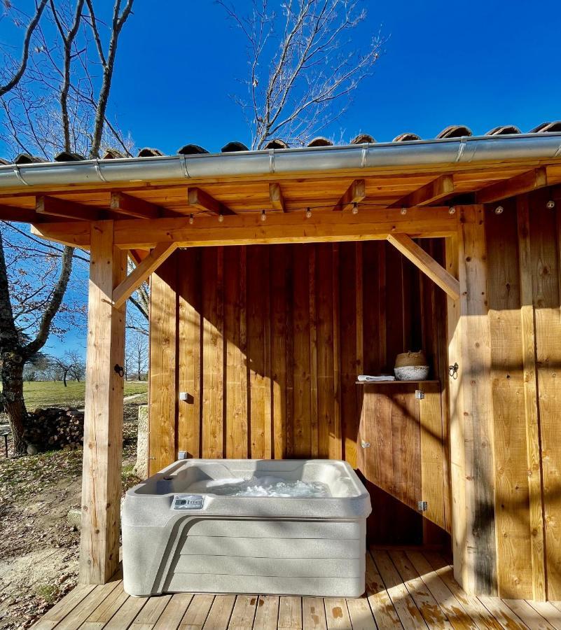 Dome Insolite Lichen Jacuzzi Et Petits-Dejeuners Inclus Gondrin ภายนอก รูปภาพ